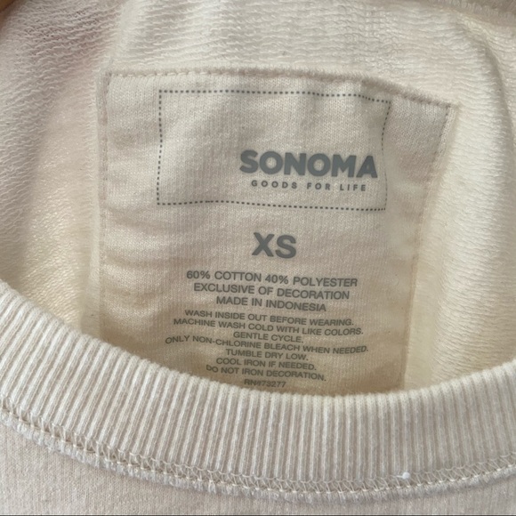 Sonoma Striped Sweatshirt - Picture 4 of 4